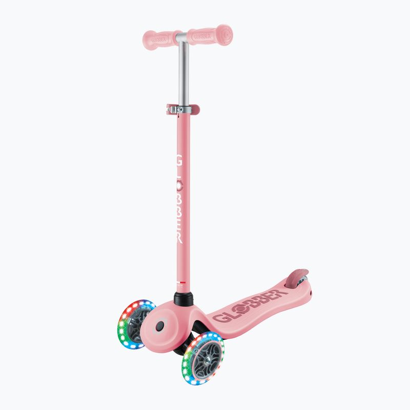 Vaikiškas triratis paspirtukas Globber Go.Up Deluxe Lights deep pink 10