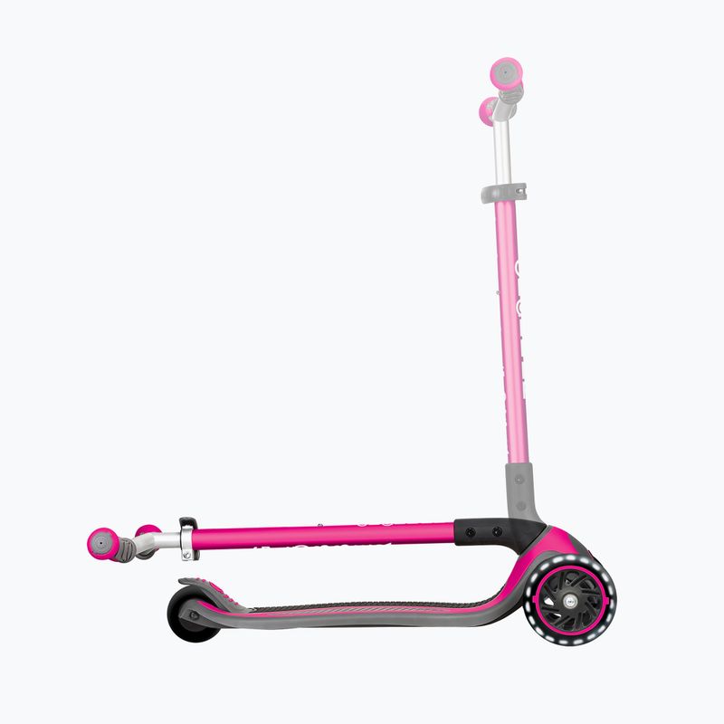 Vaikiškas triratis paspirtukas Globber Master Lights deep pink 4