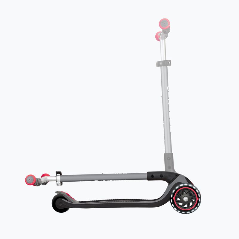 Vaikiškas triratis paspirtukas Globber Master Lights black/red 4