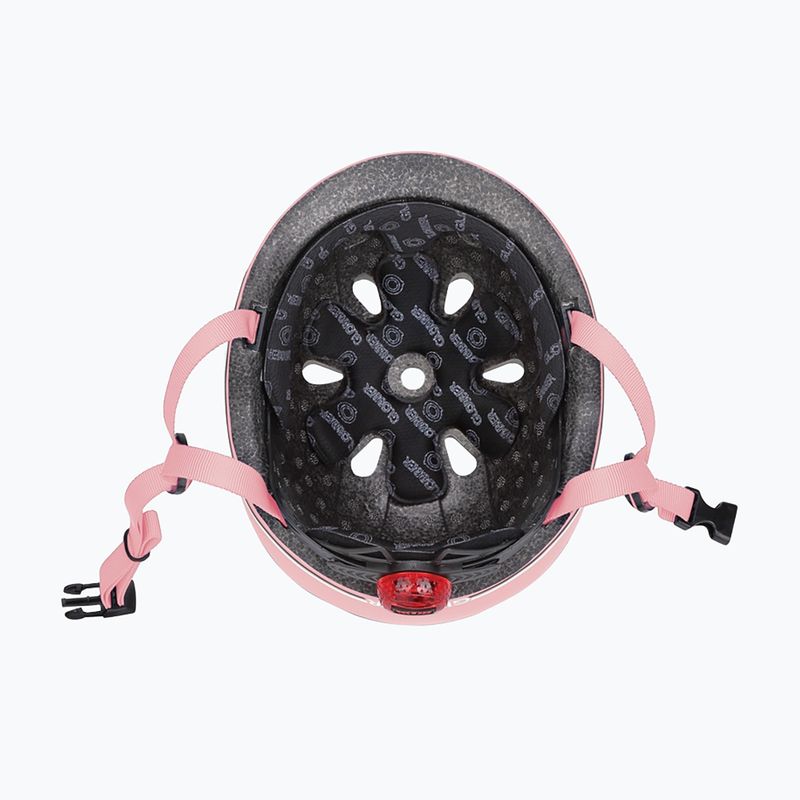 Vaikiškas šalmas Globber Go.Up Lights pastel pink 5