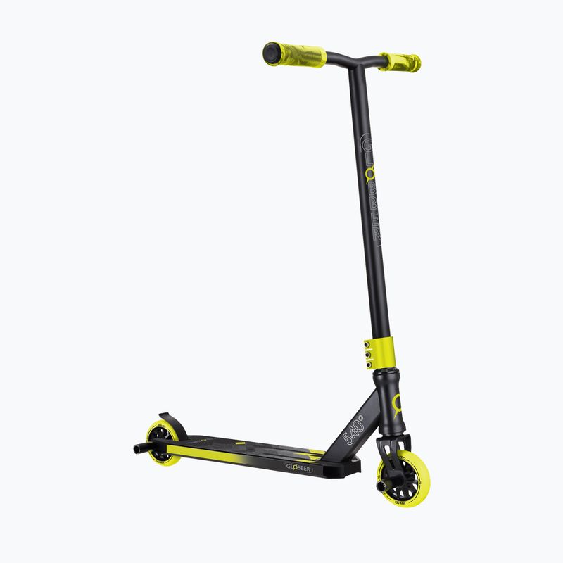 Vaikiškas laisvojo stiliaus paspirtukas Globber Stunt GS 540 black/yellow
