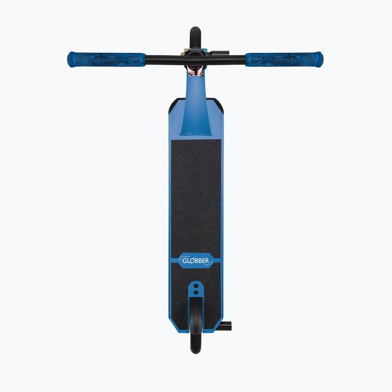 Vaikiškas laisvojo stiliaus paspirtukas Globber Stunt GS 900 Deluxe black/neochrome blue 4