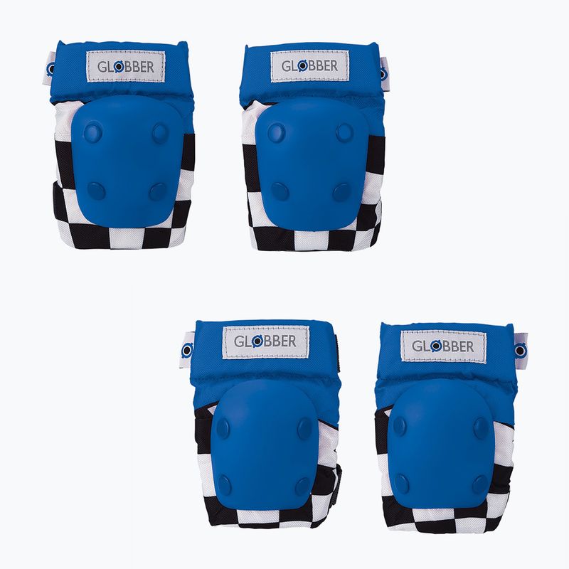Vaikiškas apsaugų rinkinys Globber Toddler navy blue/racing