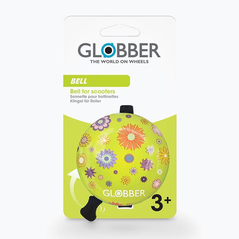 Skambutis Globber Bell lime green 2