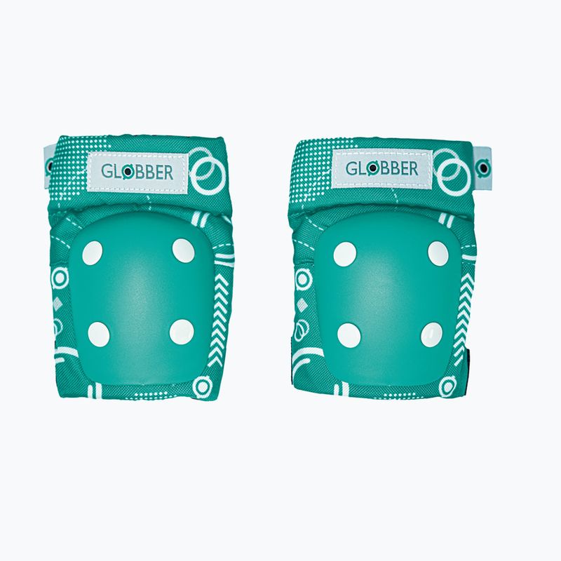 Vaikiškas apsaugų rinkinys Globber Toddler emerald green/shapes 3