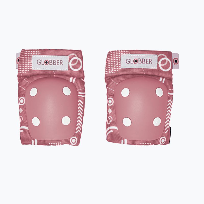 Vaikiškas apsaugų rinkinys Globber Toddler deep pastel pink/shapes 3