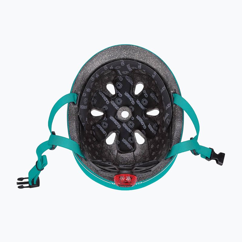 Vaikiškas šalmas Globber Go.Up Lights teal 5
