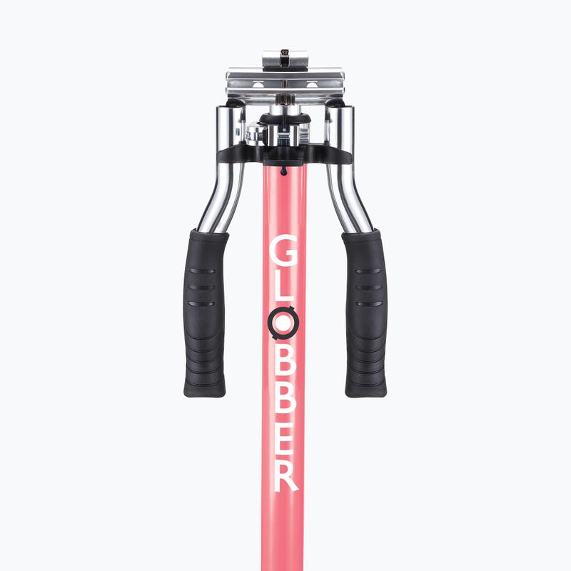 Vaikiškas paspirtukas Globber Flow Element Lights coral pink 5
