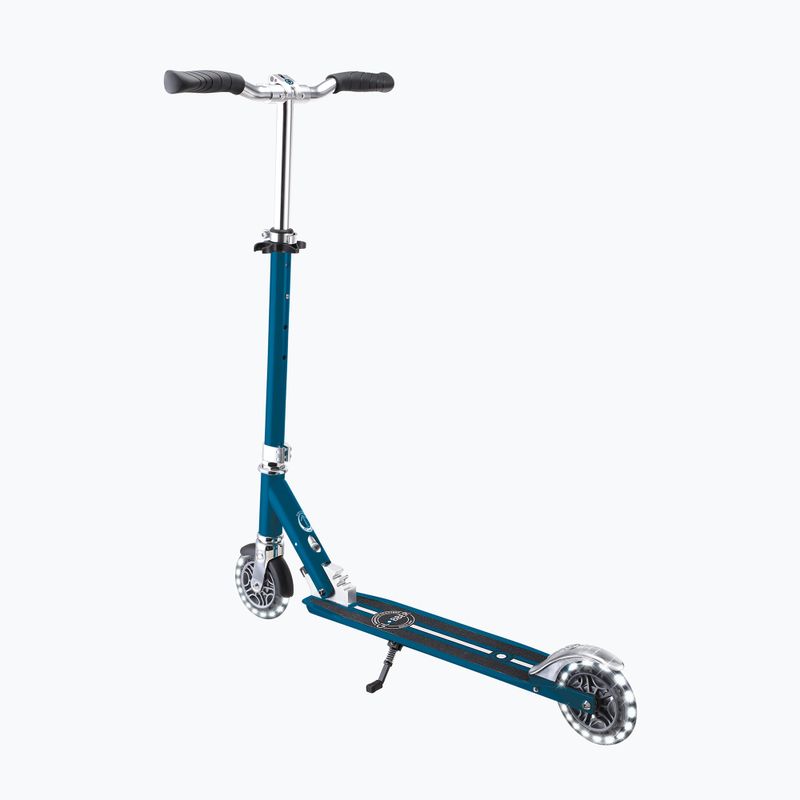 Vaikiškas miesto paspirtukas Globber Flow Element Lights petrol blue 2