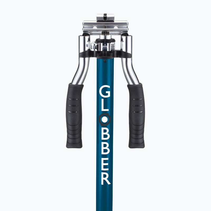 Vaikiškas miesto paspirtukas Globber Flow Element Lights petrol blue 10