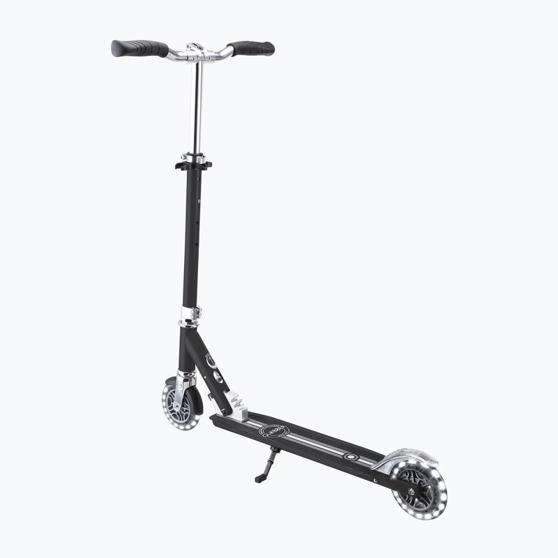 Vaikiškas miesto paspirtukas Globber Flow Element Lights black 3