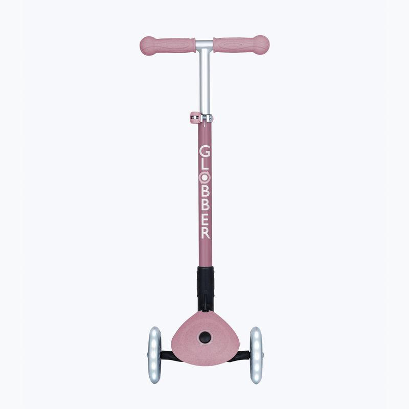 Vaikiškas triratis paspirtukas Globber Junior Primo Foldable Lights Eco berry 2