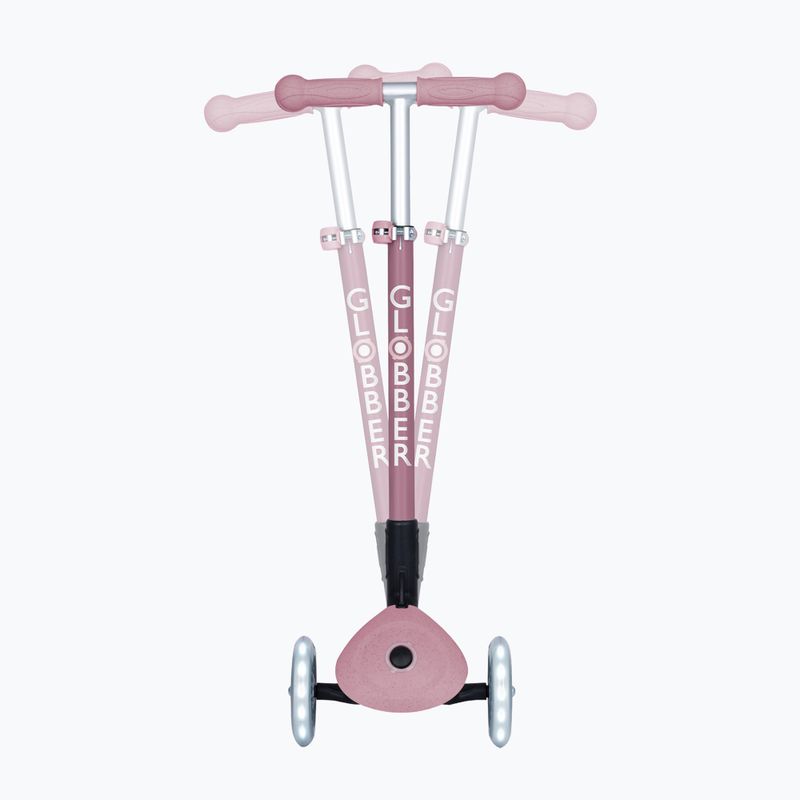 Vaikiškas triratis paspirtukas Globber Junior Primo Foldable Lights Eco berry 5