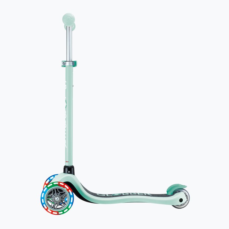 Vaikiškas triratis paspirtukas Globber Primo Lights mint 2