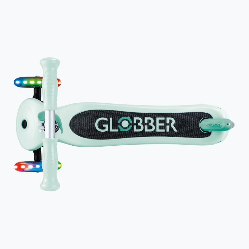Vaikiškas triratis paspirtukas Globber Primo Lights mint 6