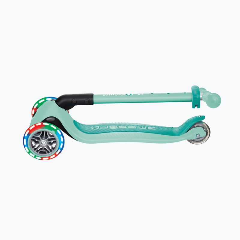 Vaikiškas triratis paspirtukas Globber Primo Foldable Lights mint 7