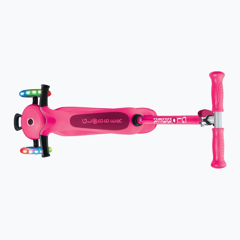 Vaikiškas triratis paspirtukas Globber Go.Up Sporty Lights fuchsia 11