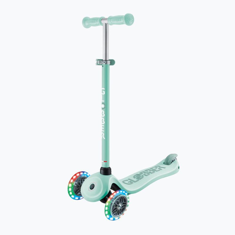 Vaikiškas triratis paspirtukas Globber Go.Up Sporty Lights mint 9