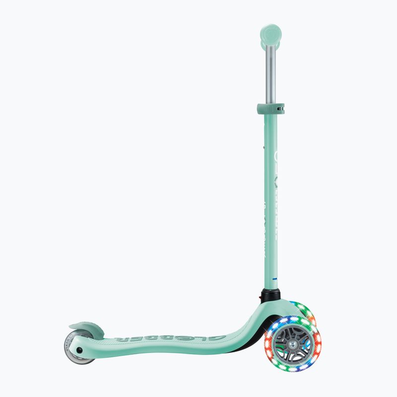 Vaikiškas triratis paspirtukas Globber Go.Up Sporty Lights mint 10