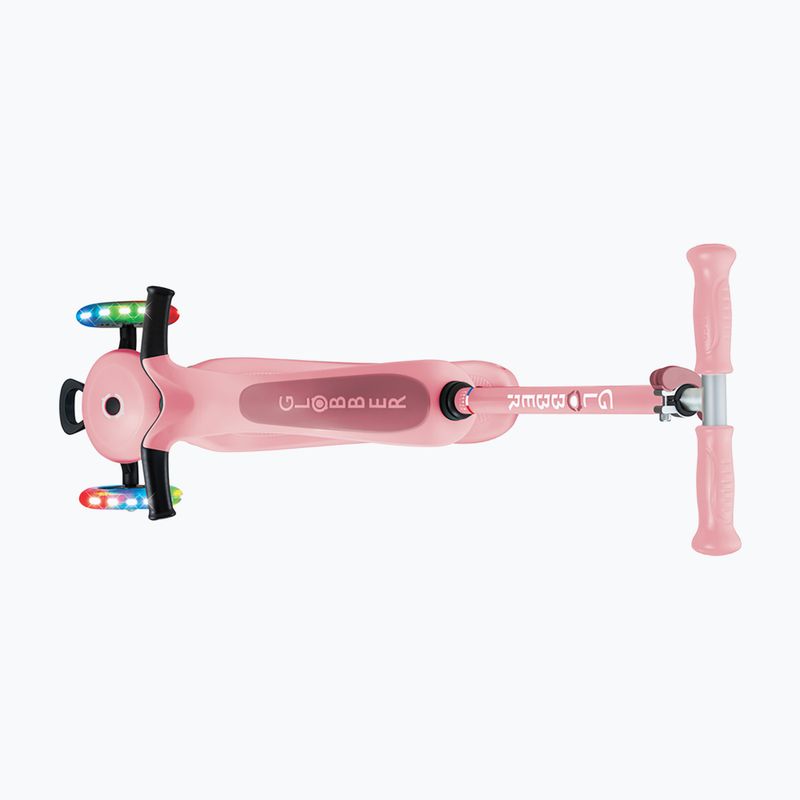 Vaikiškas triratis paspirtukas Globber Go.Up Sporty Lights pastel pink 13