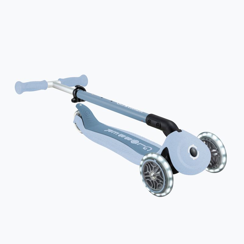 Vaikiškas triratis paspirtukas Globber Go.Up Active Ecologic Lights blueberry 13