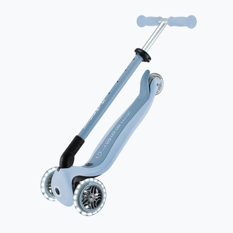 Vaikiškas triratis paspirtukas Globber Go.Up Active Ecologic Lights blueberry 14