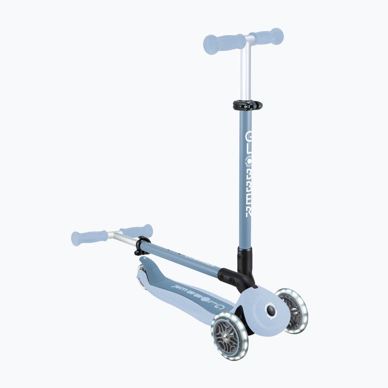 Vaikiškas triratis paspirtukas Globber Go.Up Active Ecologic Lights blueberry 15