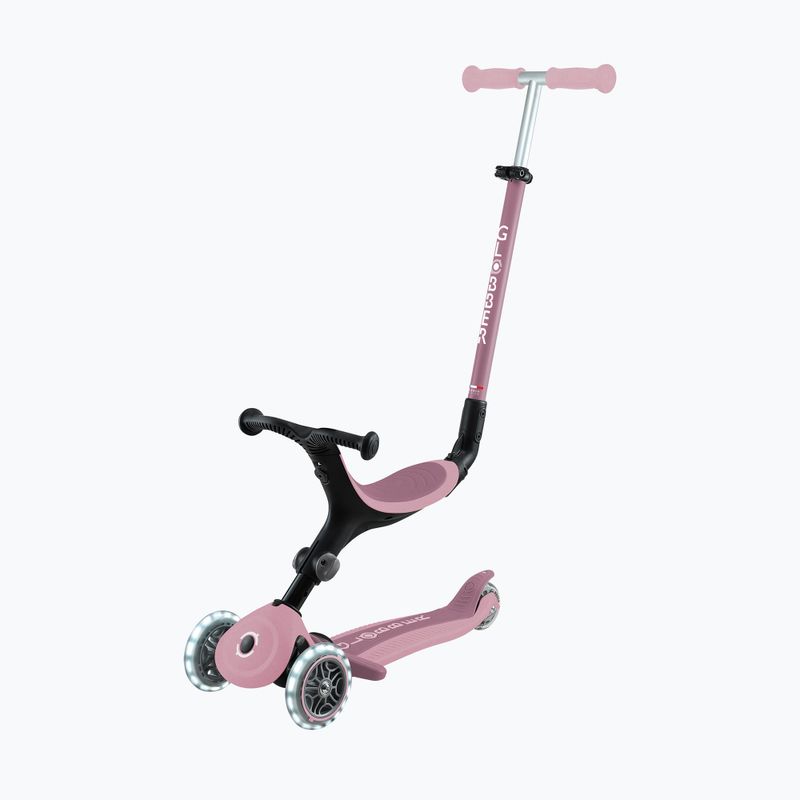 Vaikiškas triratis paspirtukas Globber Go.Up Active Ecologic Lights berry 12
