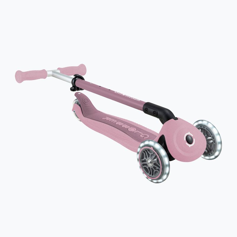 Vaikiškas triratis paspirtukas Globber Go.Up Active Ecologic Lights berry 13