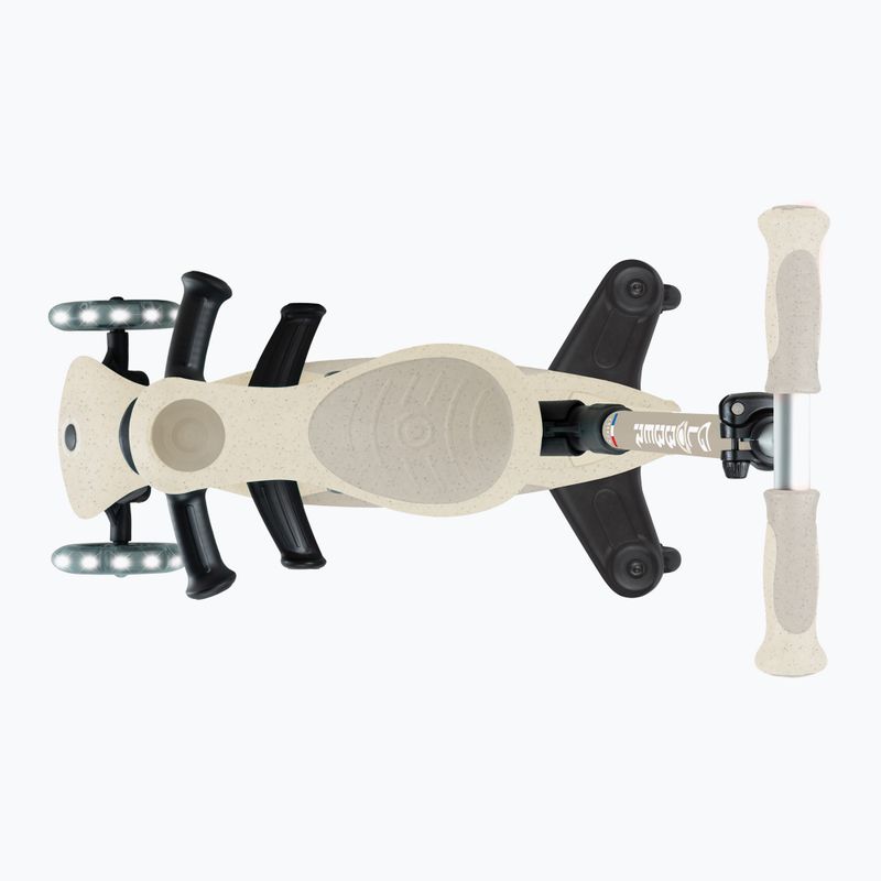 Vaikiškas triratis paspirtukas Globber Go.Up Deluxe Lights Ecologic 360 coconut 15