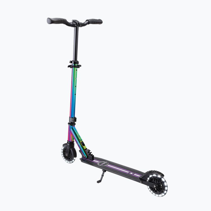 Vaikiškas paspirtukas Globber Flow Element Lights neo chrome 3