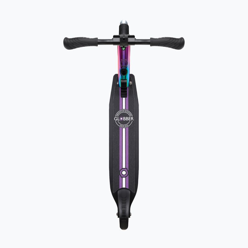 Vaikiškas paspirtukas Globber Flow Element Lights neo chrome 4