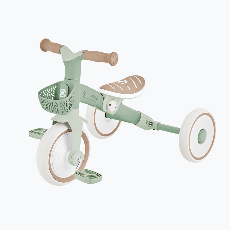 Balansinis triratukas Globber Learning Trike 2w1 Plus Ecologic pistachio 4