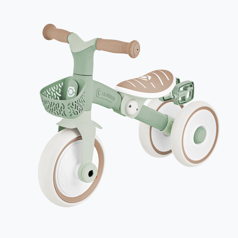 Balansinis triratukas Globber Learning Trike 2w1 Plus Ecologic pistachio 5