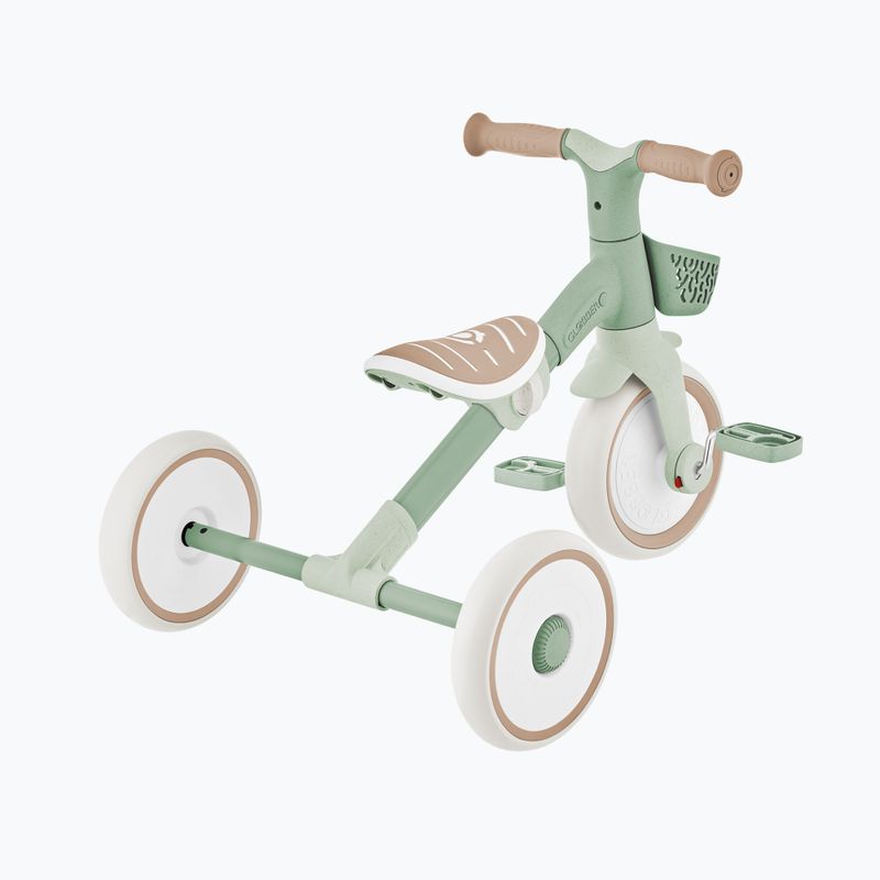 Balansinis triratukas Globber Learning Trike 2w1 Plus Ecologic pistachio 6