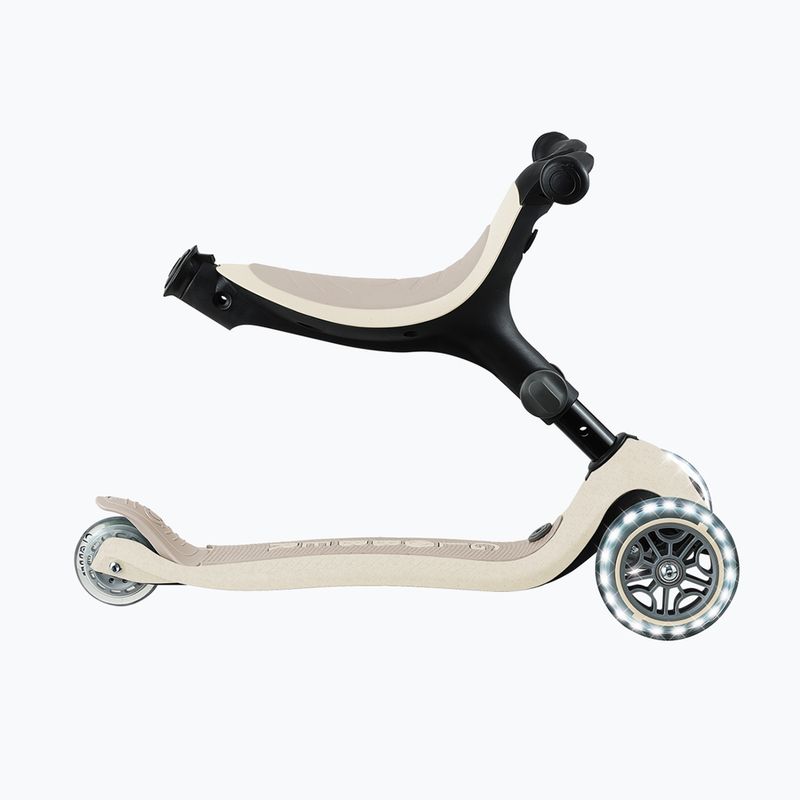 Vaikiškas triratis paspirtukas Globber Go.Up Active Ecologic Lights coconut 7