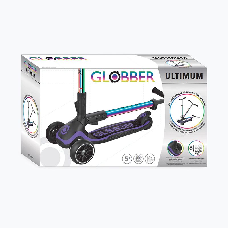 Triratis paspirtukas Globber Ultimum neo chrome 13