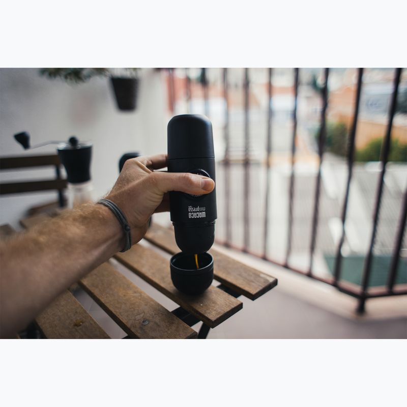 Nešiojamas kavos virimo aparatasy Wacaco Minipresso NS 70 ml black 11