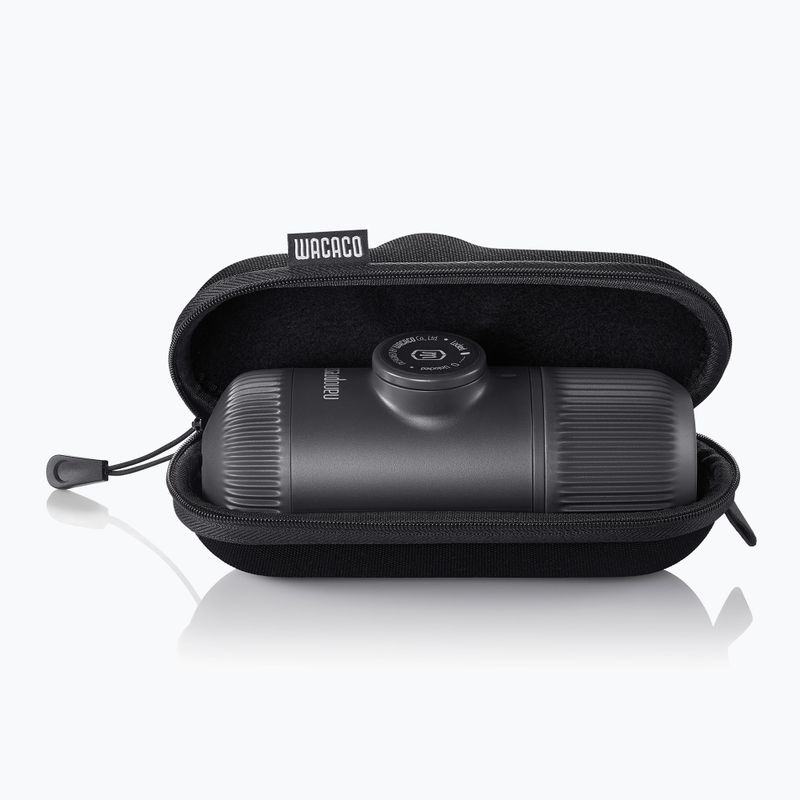 "Wacaco Nanopresso" nešiojamasis kavos aparatas 80 ml + dėklas juodas 6