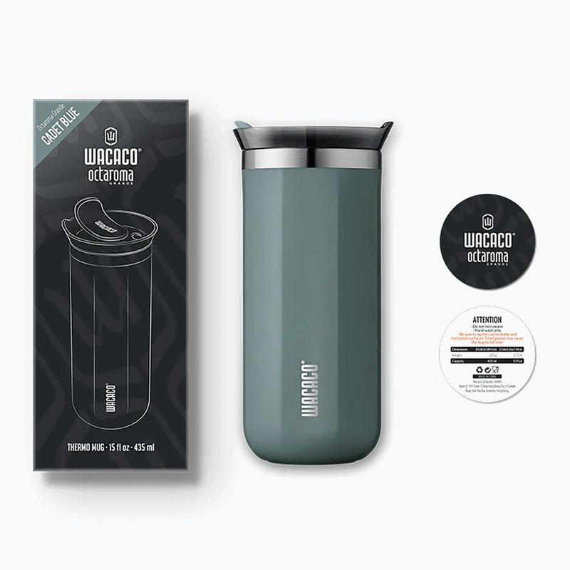 Terminis puodukas WACACO Octaroma Grande 435 ml cadet blue 2