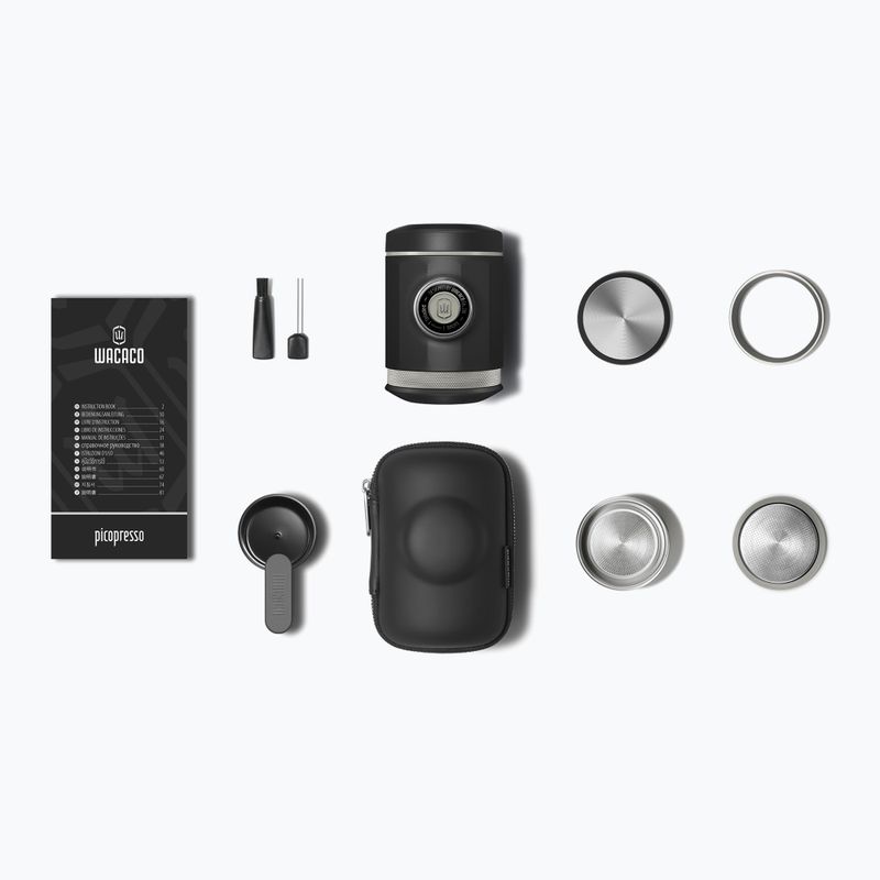 Nešiojamas kavos virimo aparatas Wacaco Picopresso 80 ml black 11