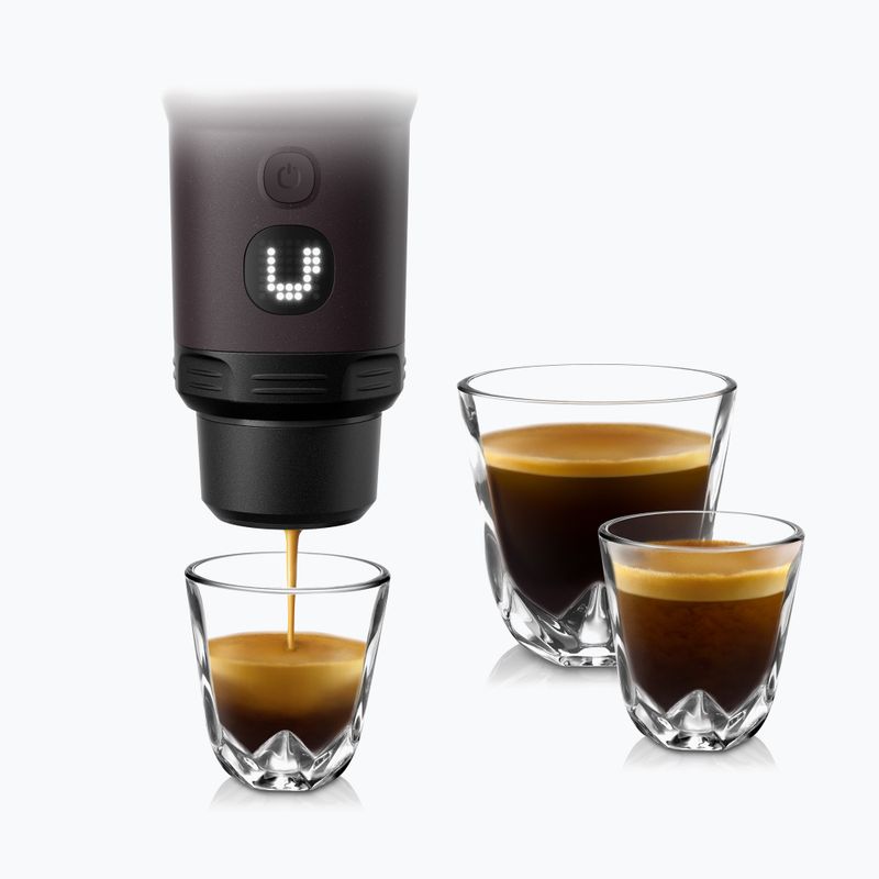 Nešiojamas kavos aparatas Wacaco Pixapresso 120 ml dark burgundy 12