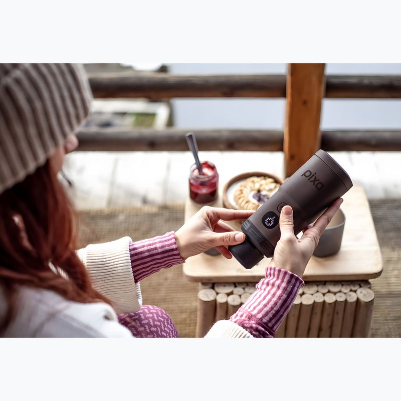 Nešiojamas kavos aparatas Wacaco Pixapresso 120 ml dark burgundy 15