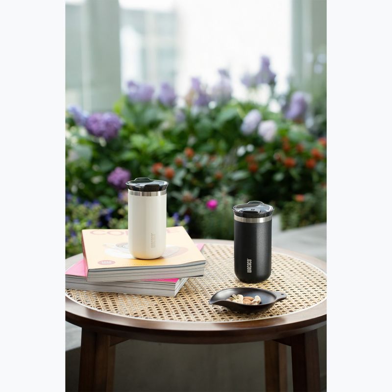 Termo puodelis WACACO Octaroma Lungo 300 ml onyx black 5