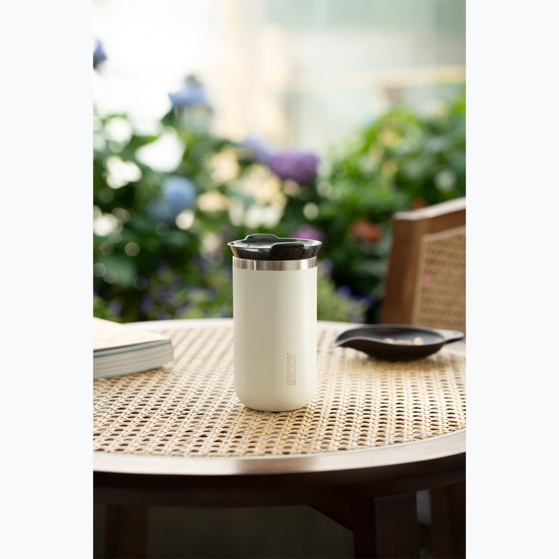Termo puodelis WACACO Octaroma Lungo 300 ml ceramic white 2