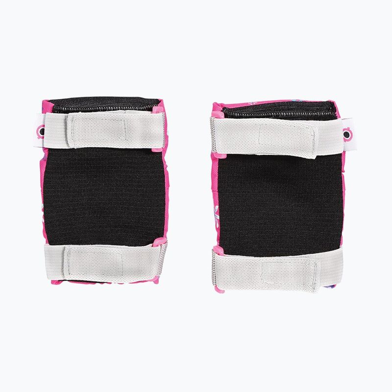 Vaikiškas apsaugų rinkinys Globber Toddler deep pink/flowers 5