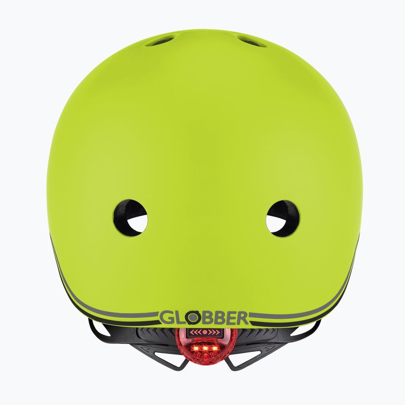 Vaikiškas šalmas Globber Go.Up Lights lime green 4