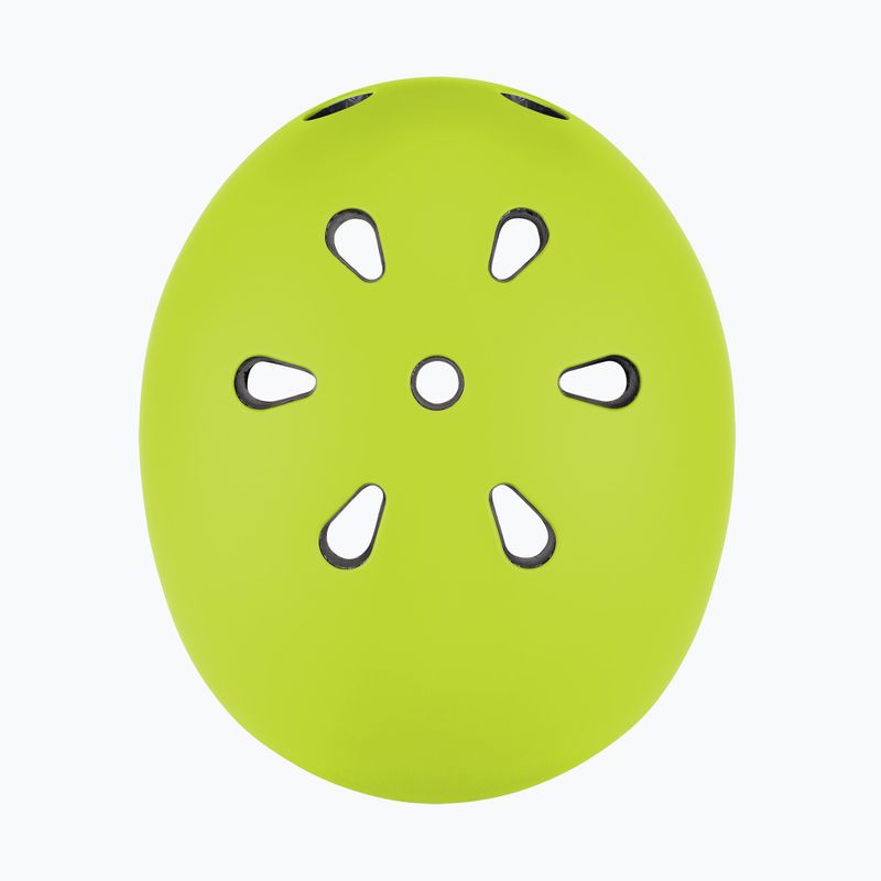Vaikiškas šalmas Globber Go.Up Lights lime green 5