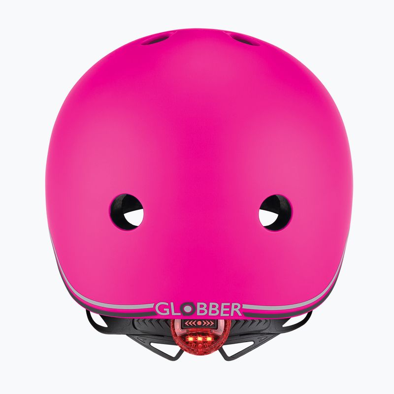 Vaikiškas šalmas Globber Go.Up Lights deep pink 4