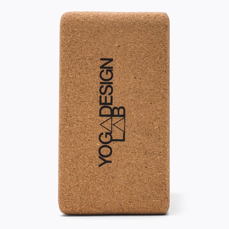 Yoga Design Lab kamštinis jogos kubas Brown BL-Cork-Mandala Black 4